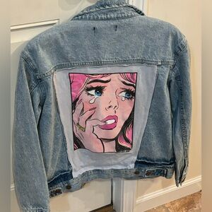 Upcycled Women’s Medium Jean Jacket